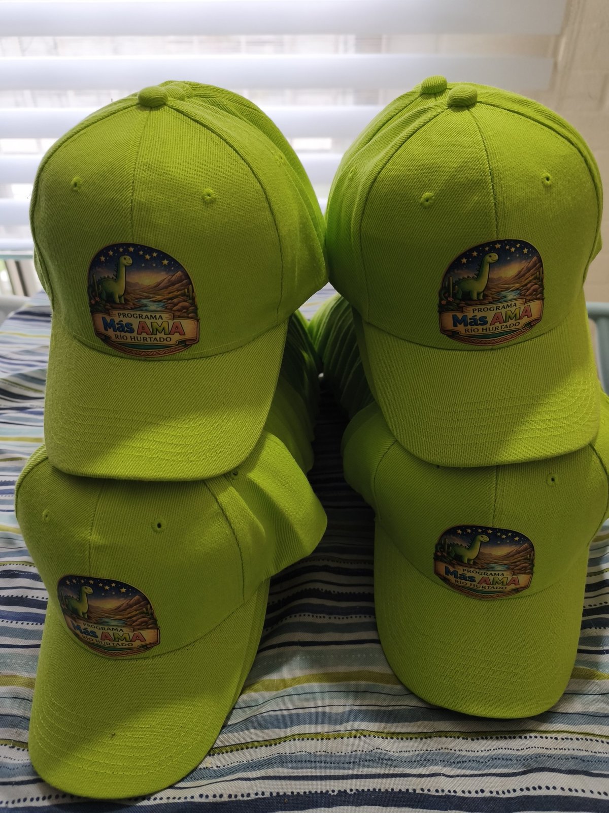 Gorras Programa Más AMA Río Hurtado