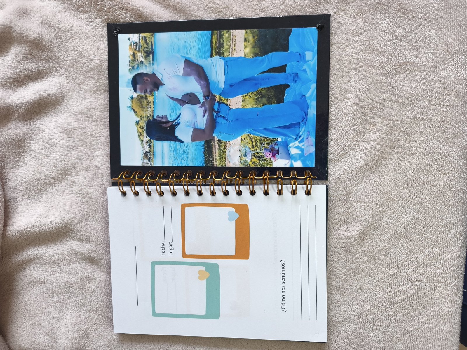 Agenda-álbum de experiencias personalizada